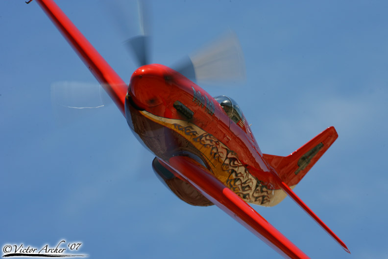 Mustang P51 - Dago Red