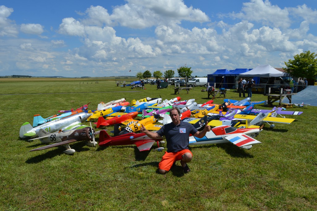 Patrick devant l'armada 2018 