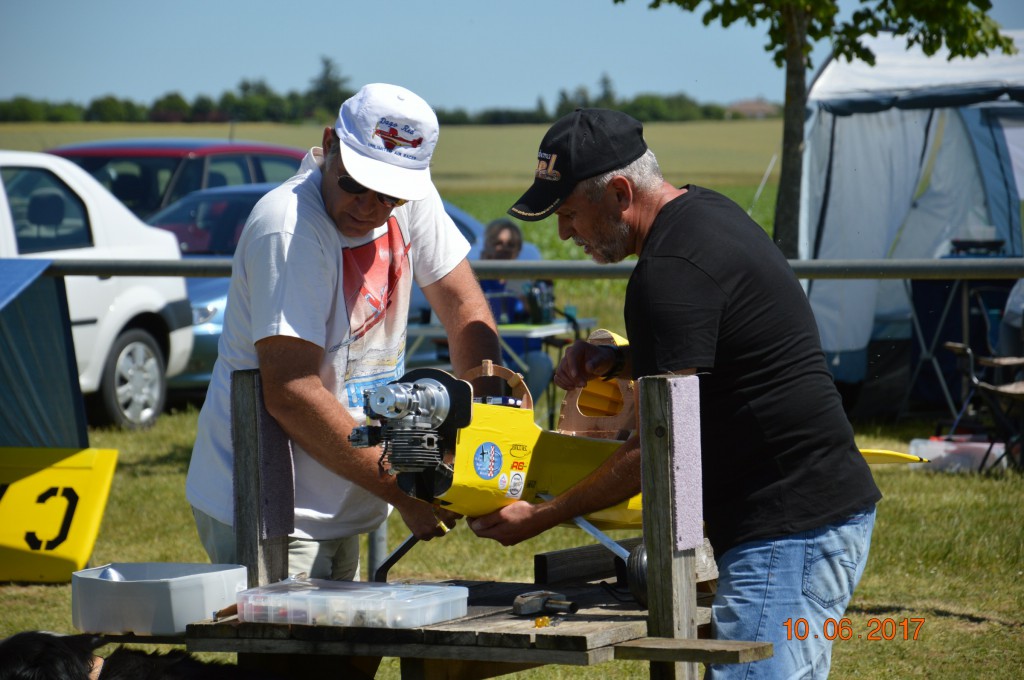 suite a L'atterrissage sur une Roue du N°64 