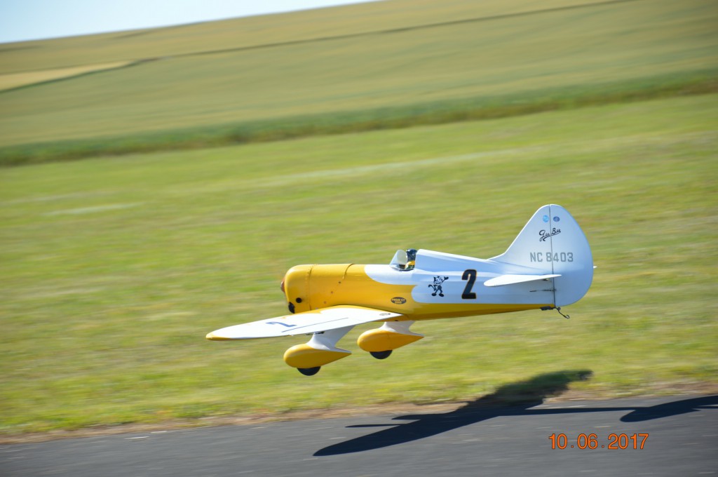 Posé du Gee Bee N°2