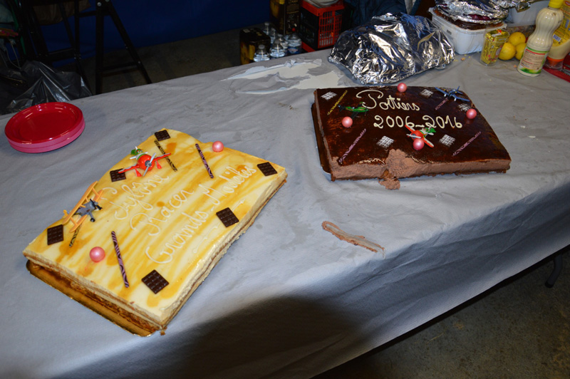 Et  pour finir le diner -  Deux magnifiques Gateaux