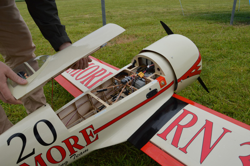 Détails du Wedell Williams N°20 de jean Fabien