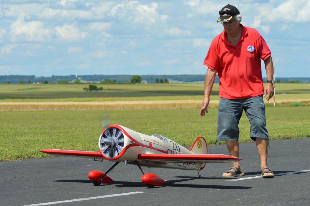 Décollage pour le Wedell N°20 de jean Fabien