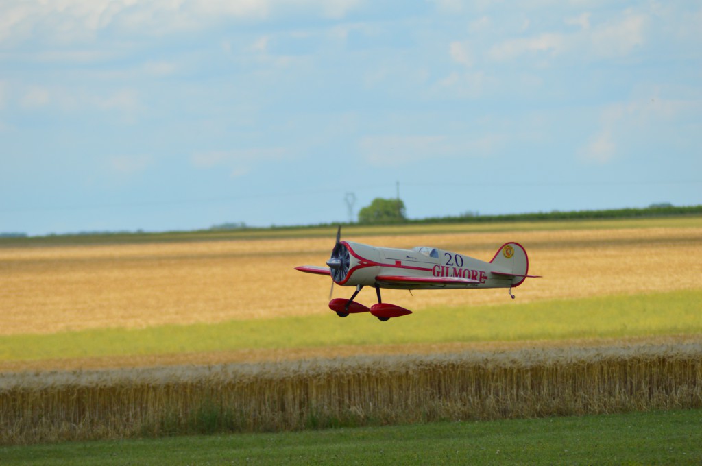 Superbe Prise de vue du Wedell Williams  de Jean Fabien