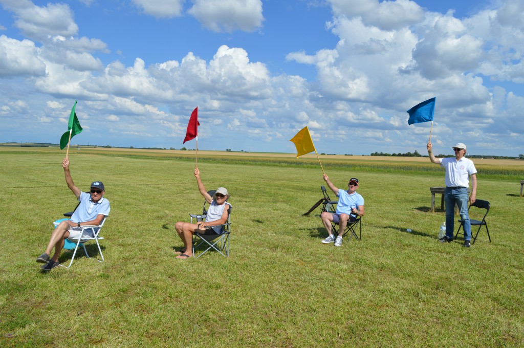Les juges au pylone de Droite