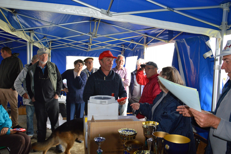 Alain Ronk à la remise des prix