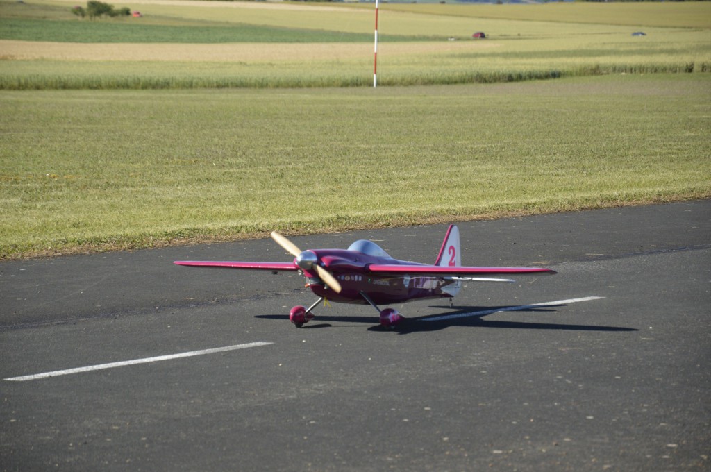 Le Shoestring au décollage  