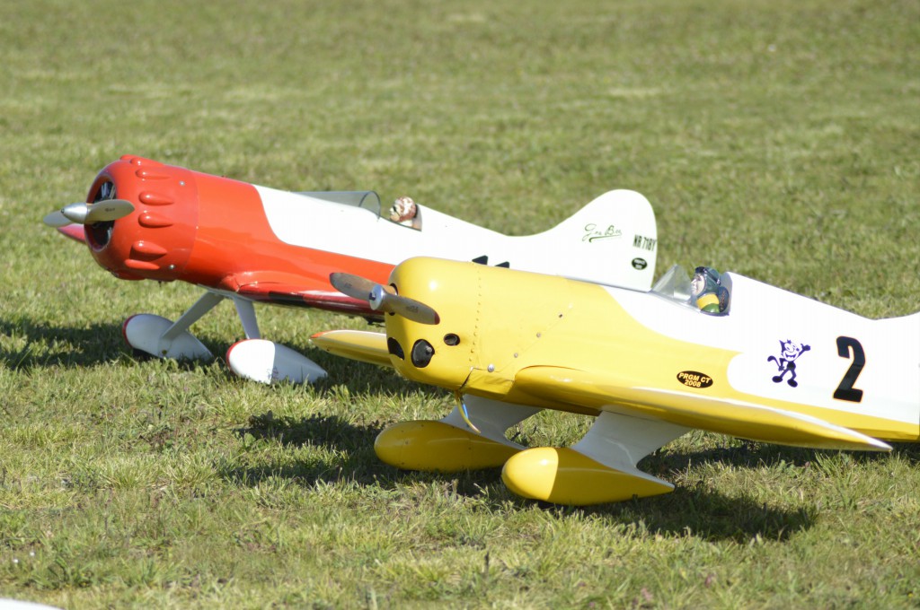 GeeBee Y  contre   Gee Bee  sportster  en Bendix Trophy