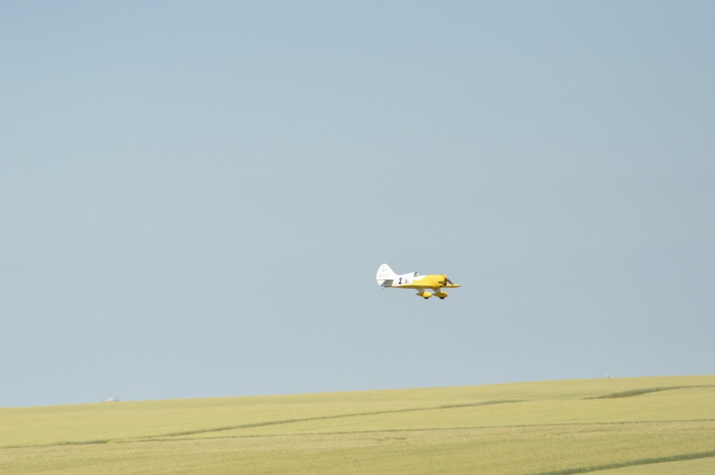 Le Gee Bee de P .Baudin est parti loin devant