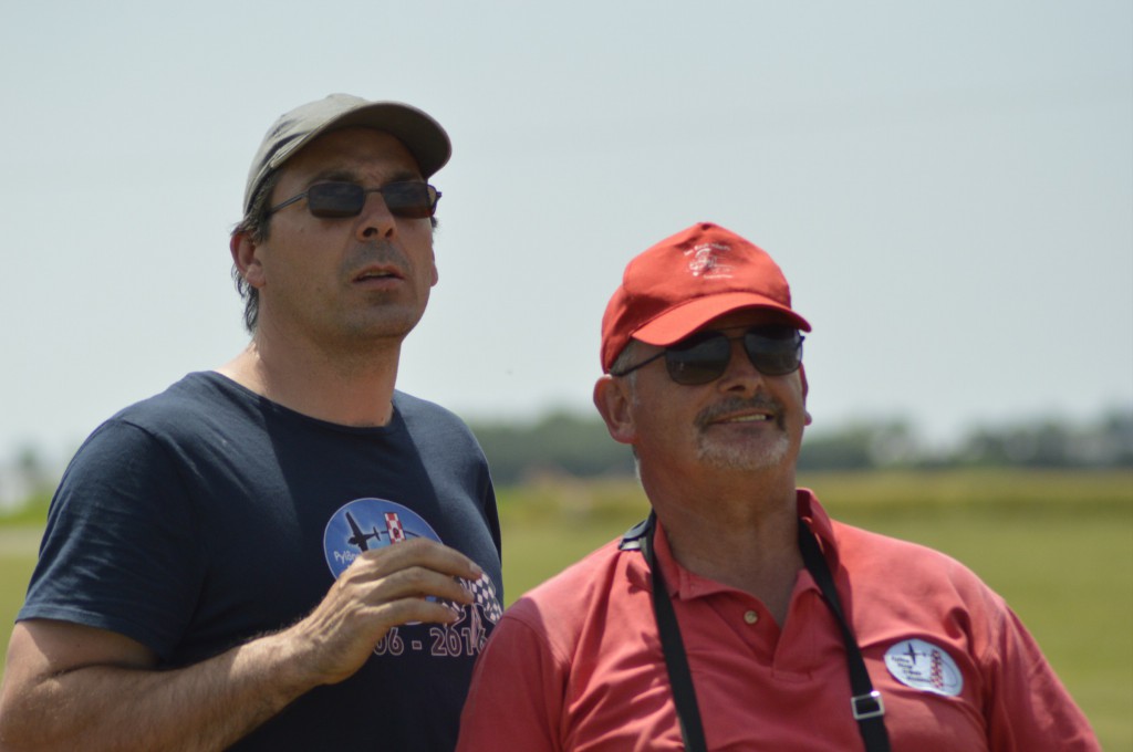 Vincent Colas donne les tops à Gilles watelet