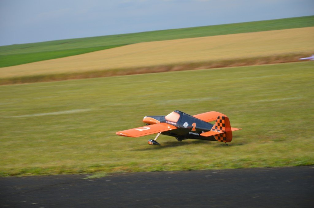 Atterrissage  du Cassutt de Patrick