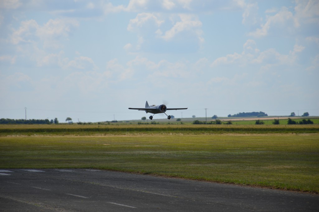 Le Laird  en approche finale