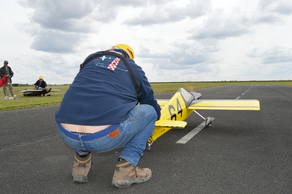 Jean Jacques  au point fixe du Cassutt de rémy Navarro  N°64