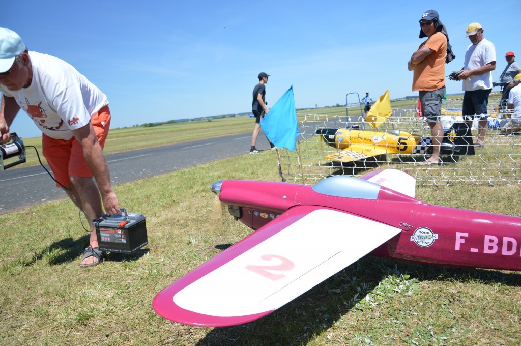 Mise en route des moteurs