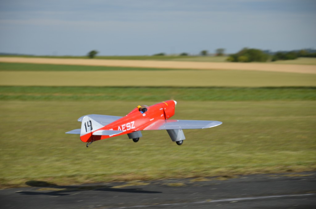 Décollage du N° 14 - Série Bendix trophy