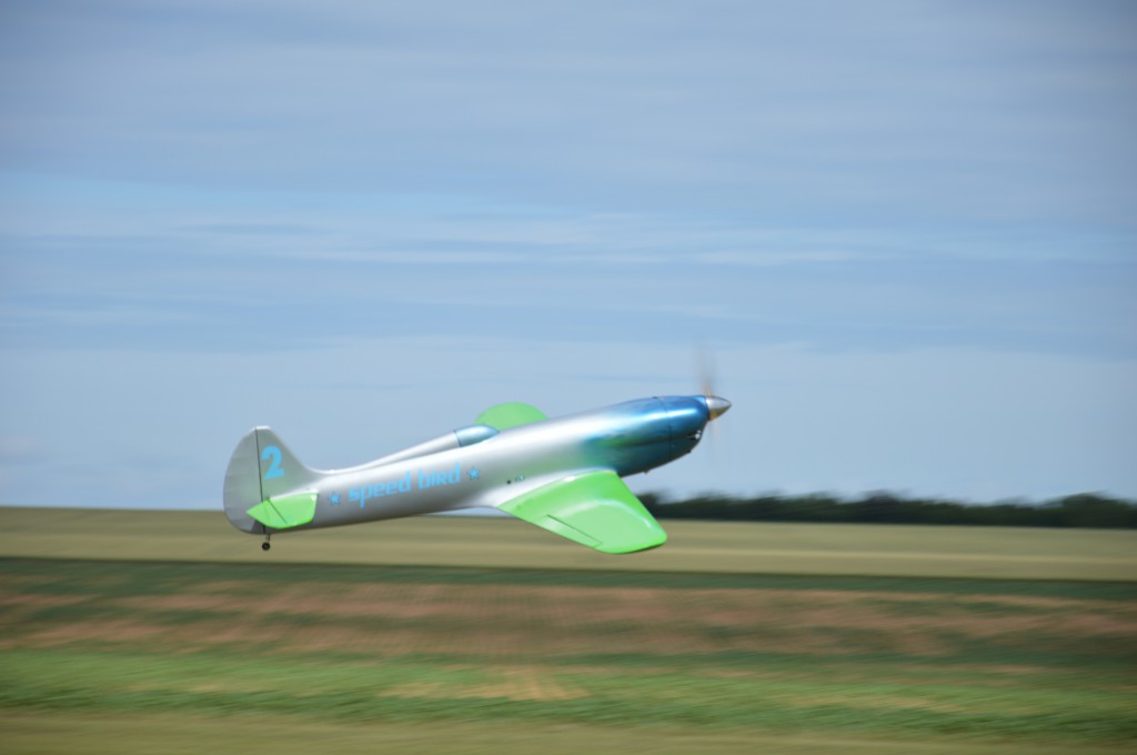  2,00 d'envergure  et 22x10 menz pour le Speed Bird  de Patrick 