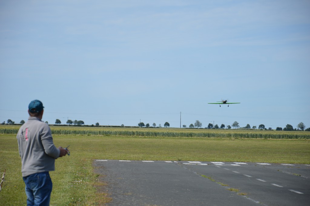 Approche finale du Racer de Patrick 
