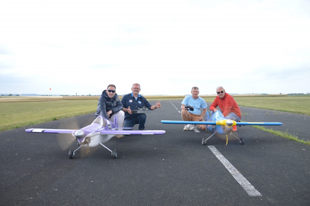 les pilotes .. G. Watelet / F. Baudin