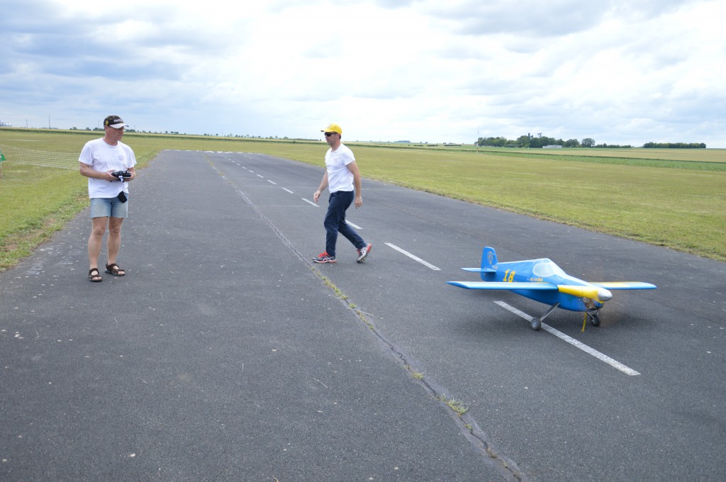 Départ du Cassutt de Franck Baudin 