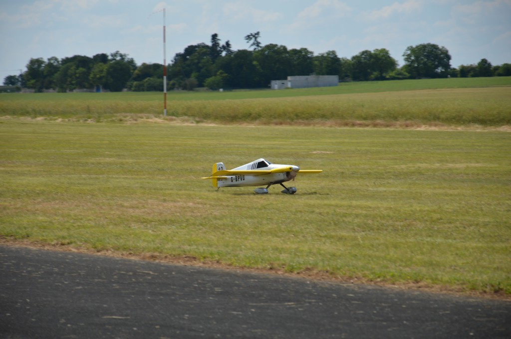 Atterrissage du Cassutt de Claude Baudet