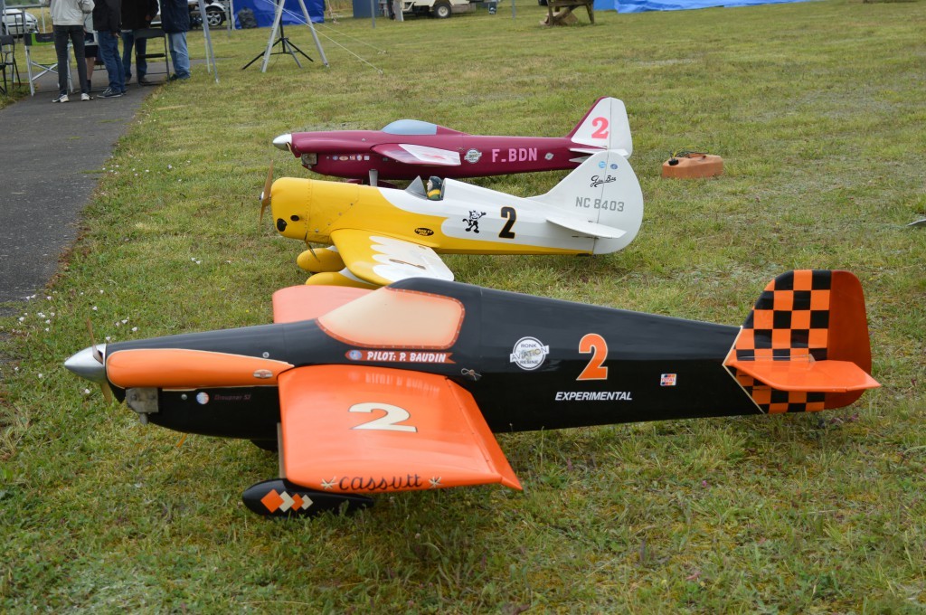 Trois ...des 5 modèles présents de Patrick Baudin