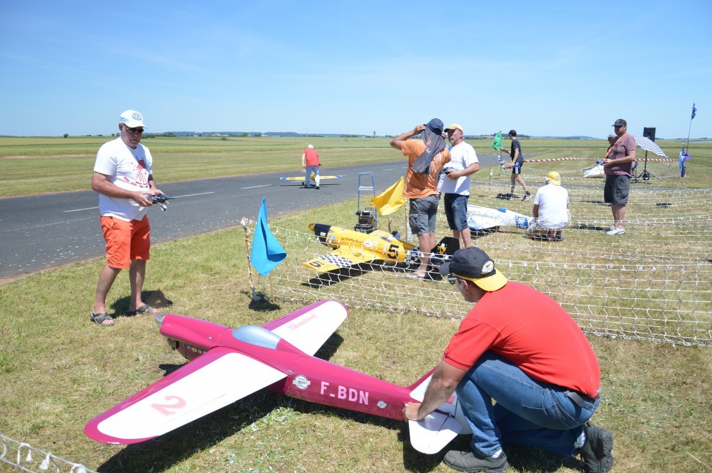 Cette année , chaque pilote c'est vu attribué une couleur de drapeau