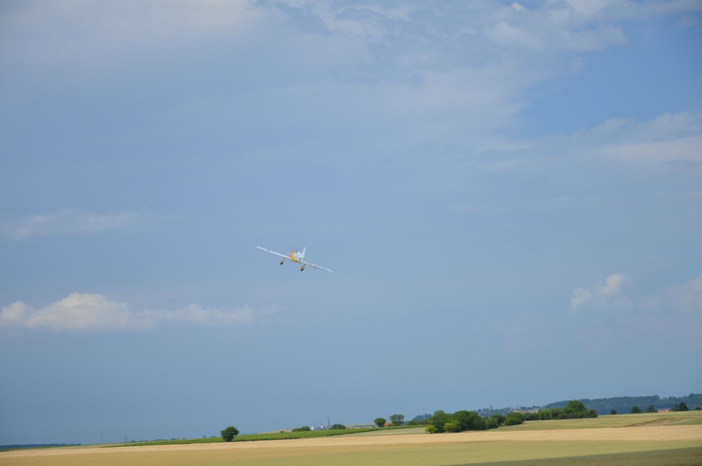 Gee Bee au décollage de Patrick