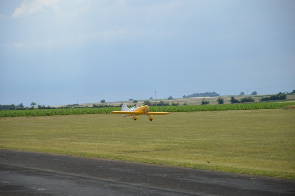 Apres une remise des gaz , seconde présentation