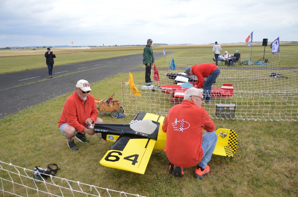 Préparation d'une manche en  