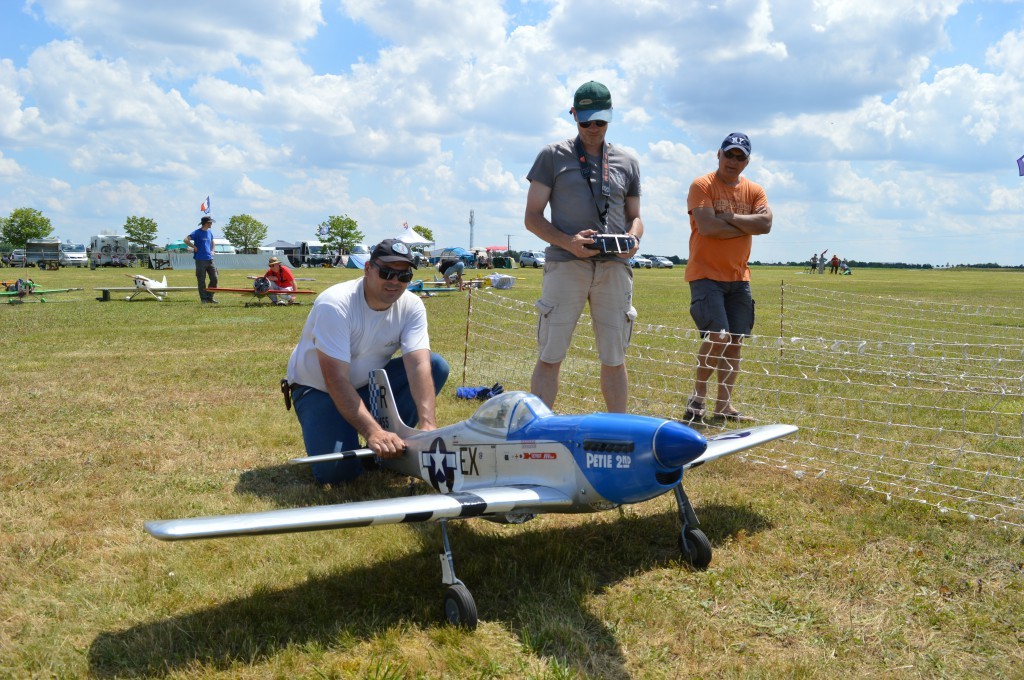 train arraché de la veille le P51 de Pierre Yves est deja de retour ce dimanche