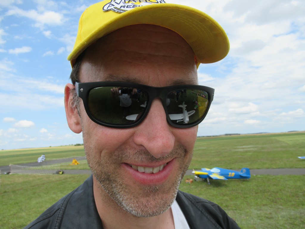 Le Howard reflète dans la lunette de son propriétaire David  Adam Cuvillier