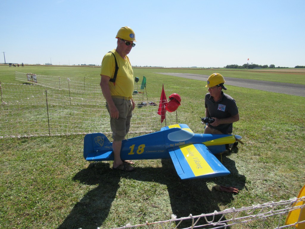 Francky et son Cassutt N°18