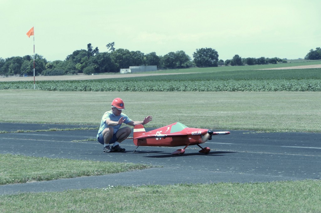 Francky lache l'oiseau pour 3 minutes de course....