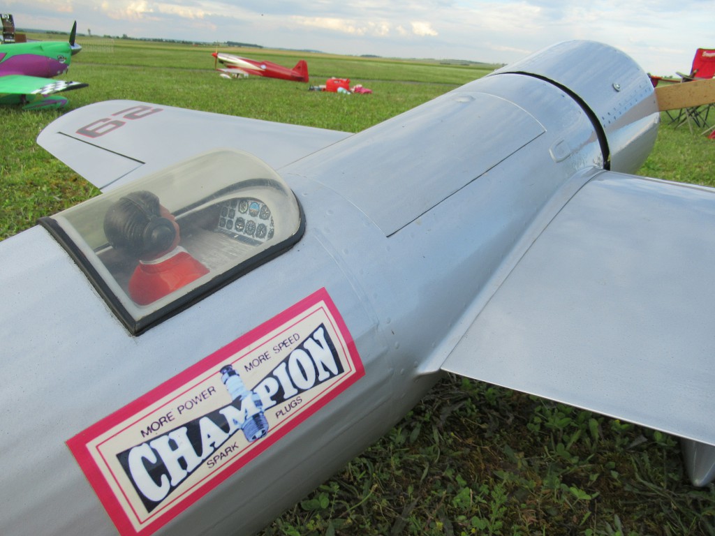 derniere  déco aux couleurs du sponsor de l'époque 