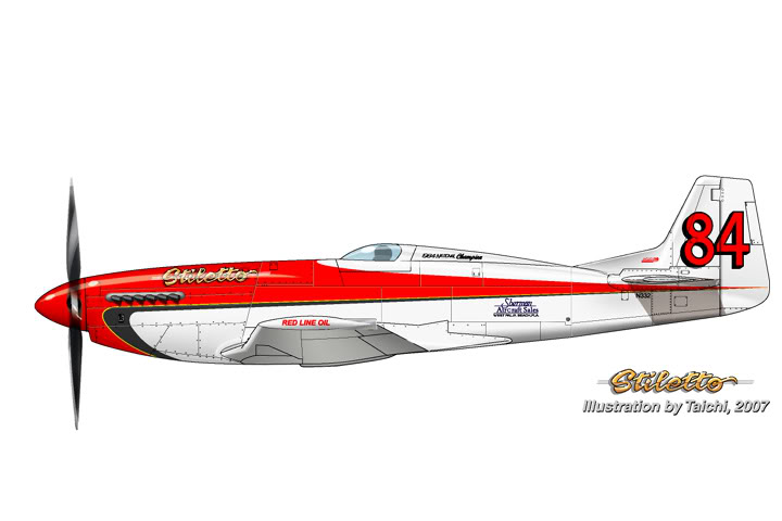  P51 Stilletto 1989 - color profil